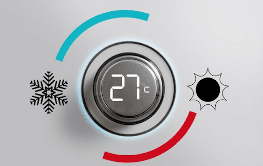 ¿Cómo poner el aire acondicionado en modo calor?